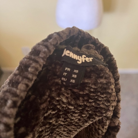 Jennyfer Cozy Gray Sweater XS - Picture 3 of 6